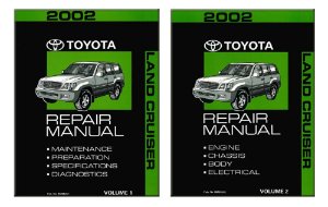 2002 Toyota Land Cruiser Factory Shop Service Manual
