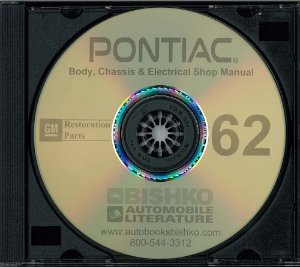 1962 Pontiac ALL MODELS WBODY AIR CONDITION Factory Shop Service Manual