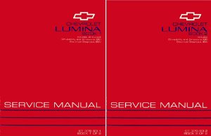 1993 Chevrolet Lumina Factory Shop Service Manual