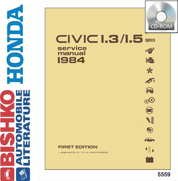 1984 Honda Civic Factory Shop Service Manual