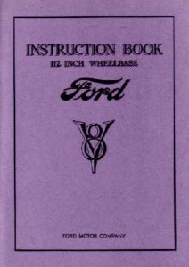 1933 Ford Truck All Models Owner's Manual