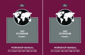1997 Ford Truck Econoline, Club Wagon Factory Shop Service Manual