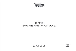 2023 Cadillac CT5 Owner's Manual