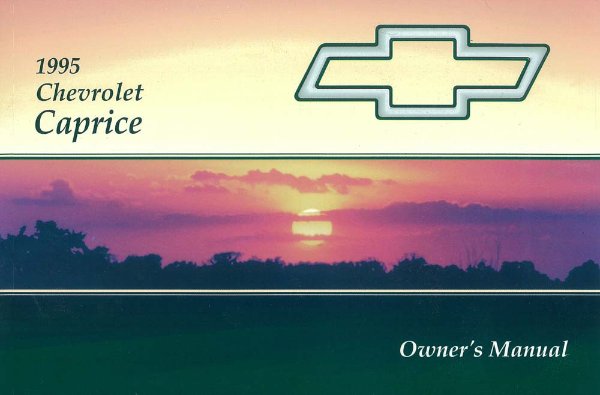 1995 Chevrolet Caprice Owner's Manual
