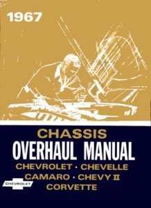 1967 Chevrolet OVERHAUL Factory Shop Service Manual