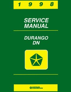 1998 Dodge Truck Durango DN Factory Shop Service Manual