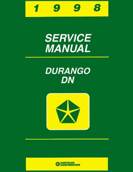 1998 Dodge Truck Durango DN Factory Shop Service Manual