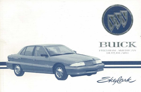 1995 Buick Skylark Owner's Manual