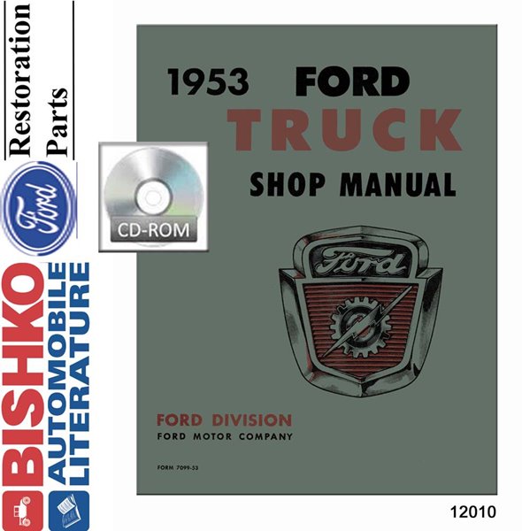 1953 FORD TRUCK Full Line Body, Chassis & Electrical Service Manual main image