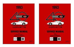 1993 Chevrolet Corvette Factory Shop Service Manual