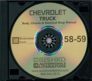 1958–1959 Chevrolet Truck All Models Assembly Manual