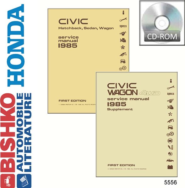 1985 Honda Civic Factory Shop Service Manual