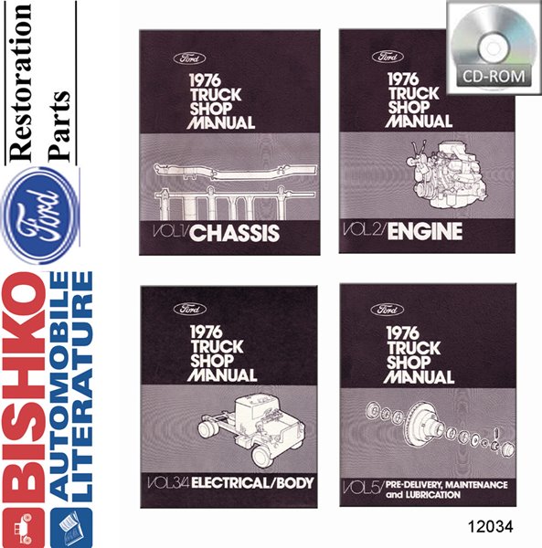 1976 Ford Truck Shop Service Repair Manual PDF