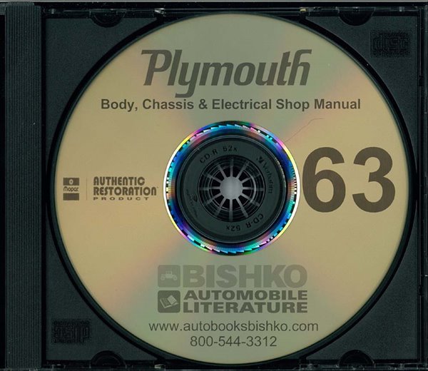 1963 Plymouth All Models Factory Shop Service Manual