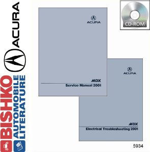 2001 Acura MDX Factory Shop Service Manual