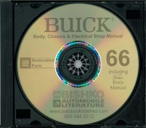 1966 Buick ALL MODELS FISHER BODY Factory Shop Service Manual