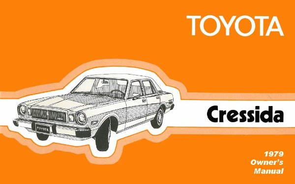 1979 Toyota Cressida Owner's Manual