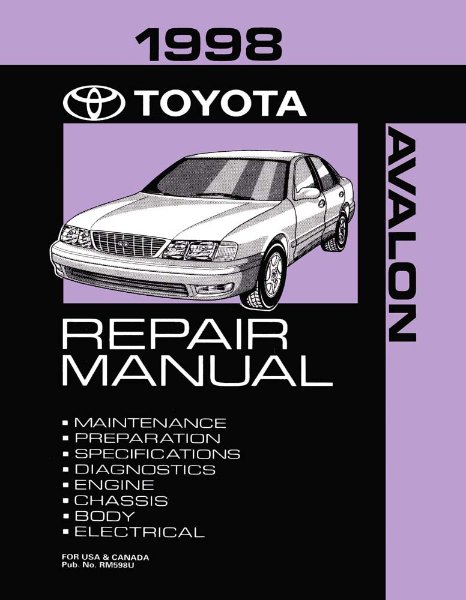 1998 Toyota Avalon Factory Shop Service Manual