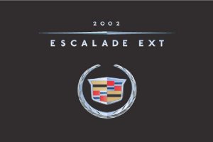 2002 Cadillac Escalade EXT Owner's Manual