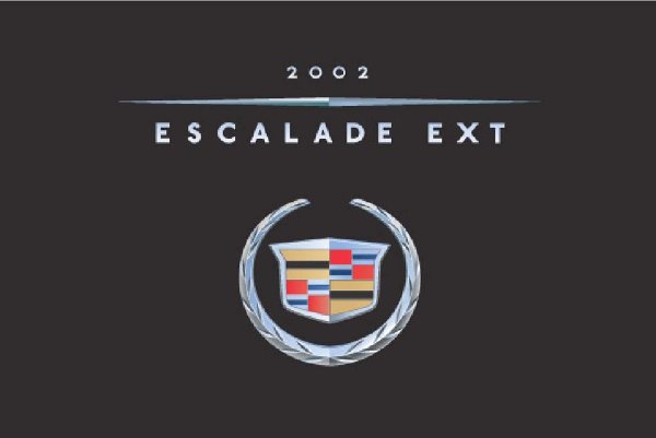 2002 Cadillac Escalade EXT Owner's Manual