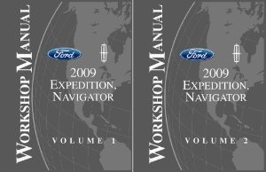 2009 Ford Truck Expedition, Navigator Factory Shop Service Manual