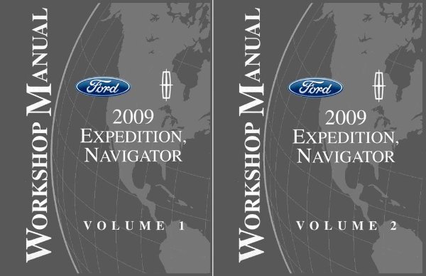 2009 Ford Truck Expedition, Navigator Factory Shop Service Manual