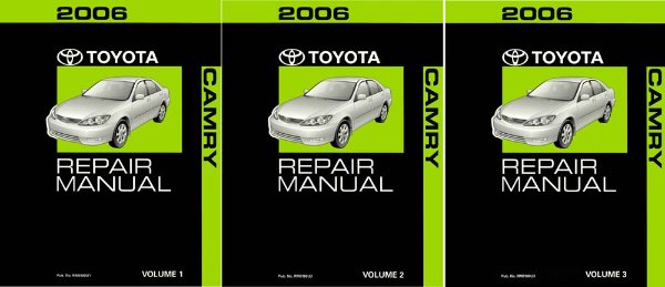 2006 Toyota Camry Factory Shop Service Manual