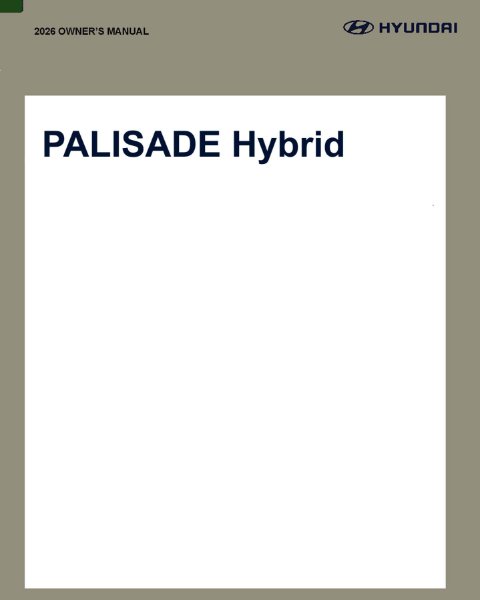 2026 Hyundai Palisade HEV Owner's Manual