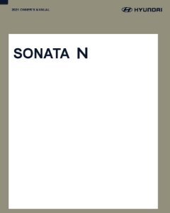 2021 Hyundai Sonata N Line Owner's Manual