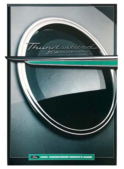 2005 Ford Thunderbird Owner's Manual