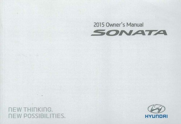 2015 Hyundai Sonata Owner's Manual