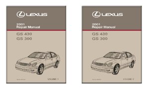 2001 Lexus GS 430, GS 300 Factory Shop Service Manual