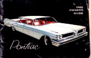 1959 Pontiac All Models Owner's Manual