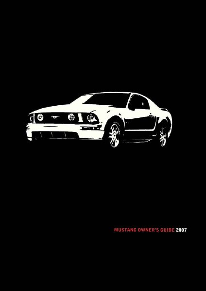 2007 Ford Mustang Owner's Manual
