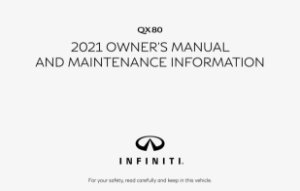 2021 Infiniti QX80 Owner's Manual