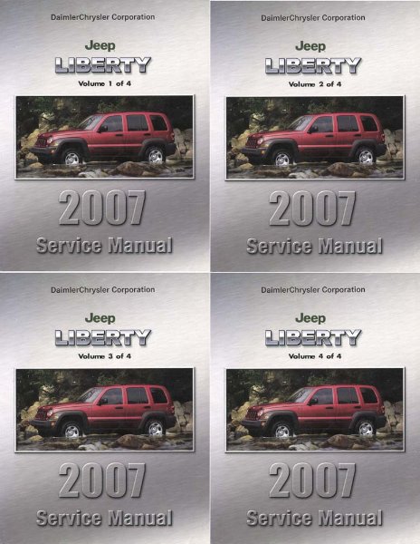 2007 Jeep Liberty Factory Shop Service Manual