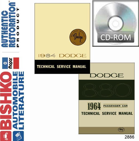 1964 Dodge All Models Factory Shop Service Manual