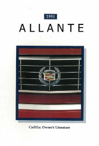 1991 Cadillac Allante Owner's Manual