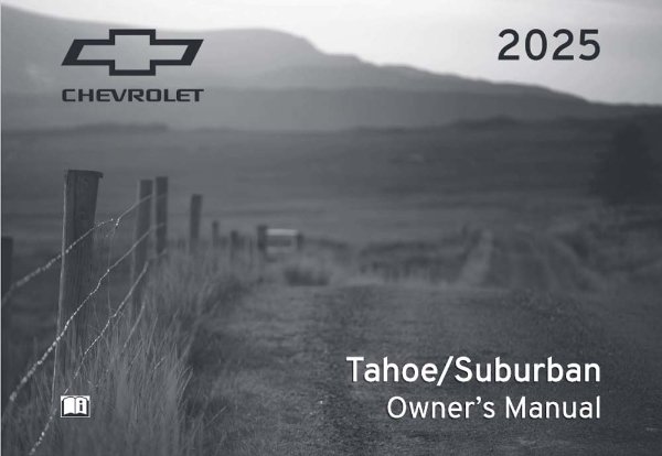 2025 Chevrolet Tahoe, Suburban Owner's Manual