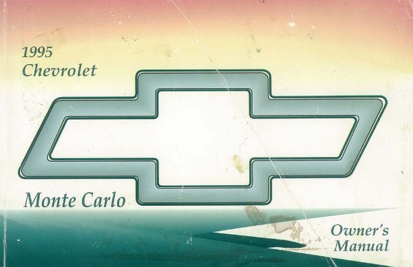 1995 Chevrolet Monte Carlo Owner's Manual