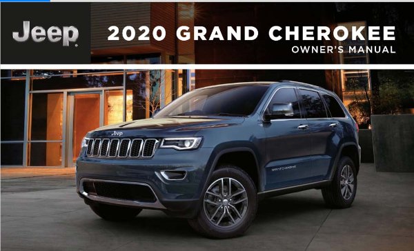 2020 Jeep Grand Cherokee Owner's Manual