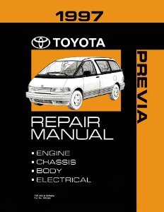 1997 Toyota Previa Factory Shop Service Manual