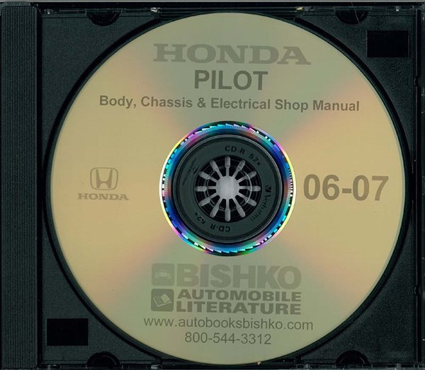 2006–2007 Honda Pilot Factory Shop Service Manual
