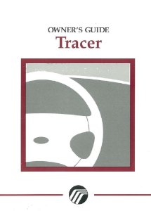 1998 Mercury Tracer Owner's Manual