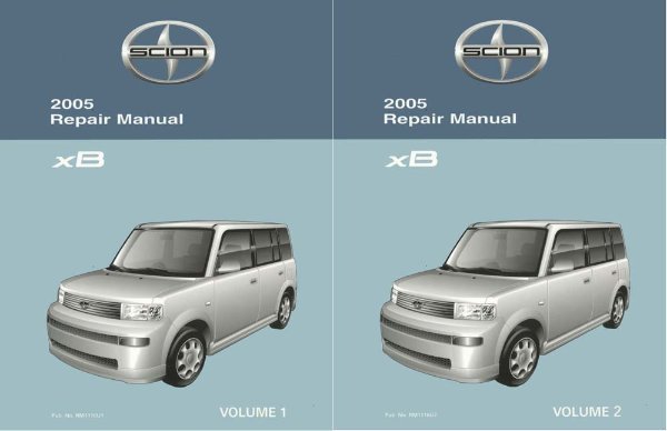 2005 Scion XB Factory Shop Service Manual