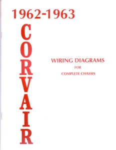 1962–1963 Chevrolet Corvair Wiring Diagrams Manual