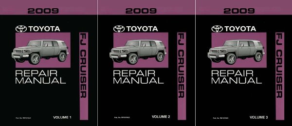 2009 Toyota FJ Cruiser Factory Shop Service Manual