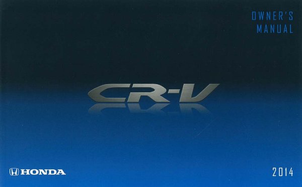 2014 Honda CR-V Owner's Manual