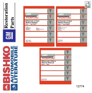 1991 Pontiac Grand Prix Factory Shop Service Manual