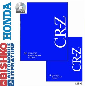 2011–2012 Honda CR-Z Factory Shop Service Manual